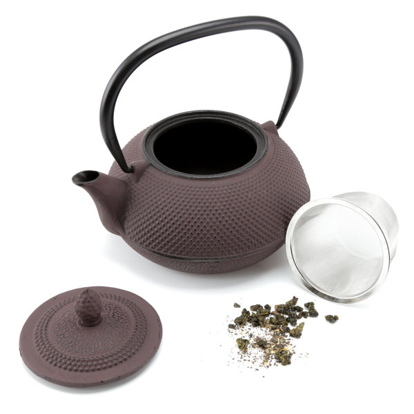 Creative Home Kyusu 0.94qt Cast Iron Teapot & Reviews Wayfair